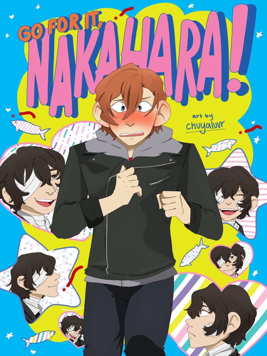 ImMakimgANewAcc's tweet photo. go for it, nakahara! 

#soukoku #bungoustraydogs #bsdtwt #goforitnakamura https://t.co/2TbEpgIOdO
