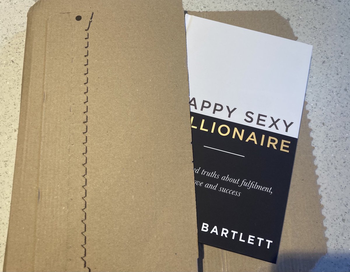 Look what’s just arrived! I am so excited to start my read. Thank you Mr ⁦⁦@SteveBartlettSC⁩  #happysexymillionaire #excitingread #mustread