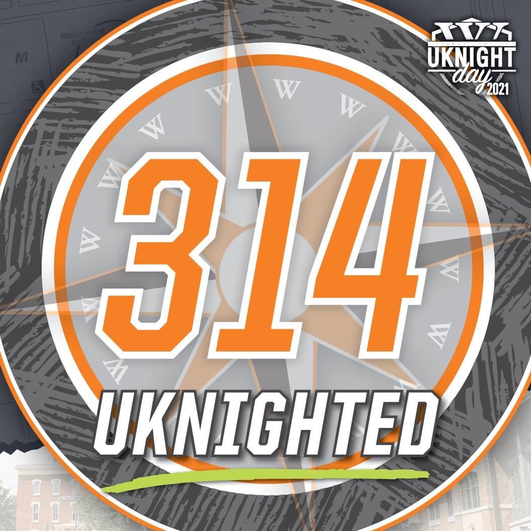 AllisonZumbach's tweet photo. UKnight Day is finally here! Will you be 1 of 1,852? #UKnightDay #wartburgworthit 

Donate Here: https://t.co/WIJI2BdnV3 https://t.co/4d1b4cgIf1