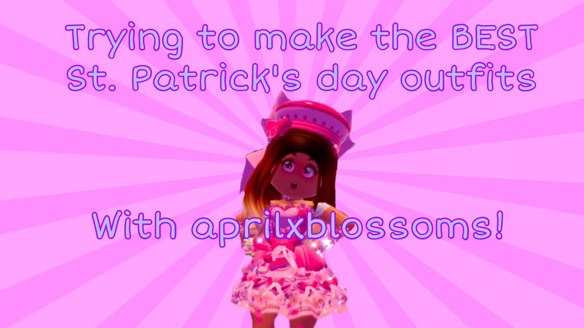 BLUSHFHUL's tweet photo. Collab with aprilxblossoms: making the BEST st. Patrick’s day outfits in royale high
#royalehigh #royalehightrading #royalehightea #ROYALEHIGHTEASPILL #Roblox #royalehightea

YT video link: https://t.co/Vyk5Hb34sP https://t.co/F5K5Ucu4V1