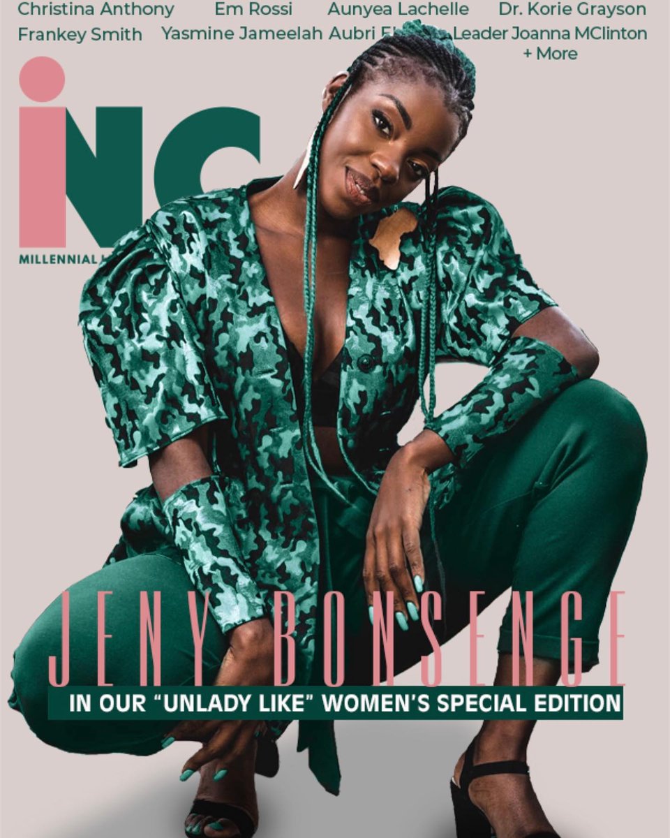 It's such an honor to be alongside so many extraordinary women celebrating the end to Woman's month with @inclubmagazine! See the full woman's issue out now! bit.ly/3shOLF7