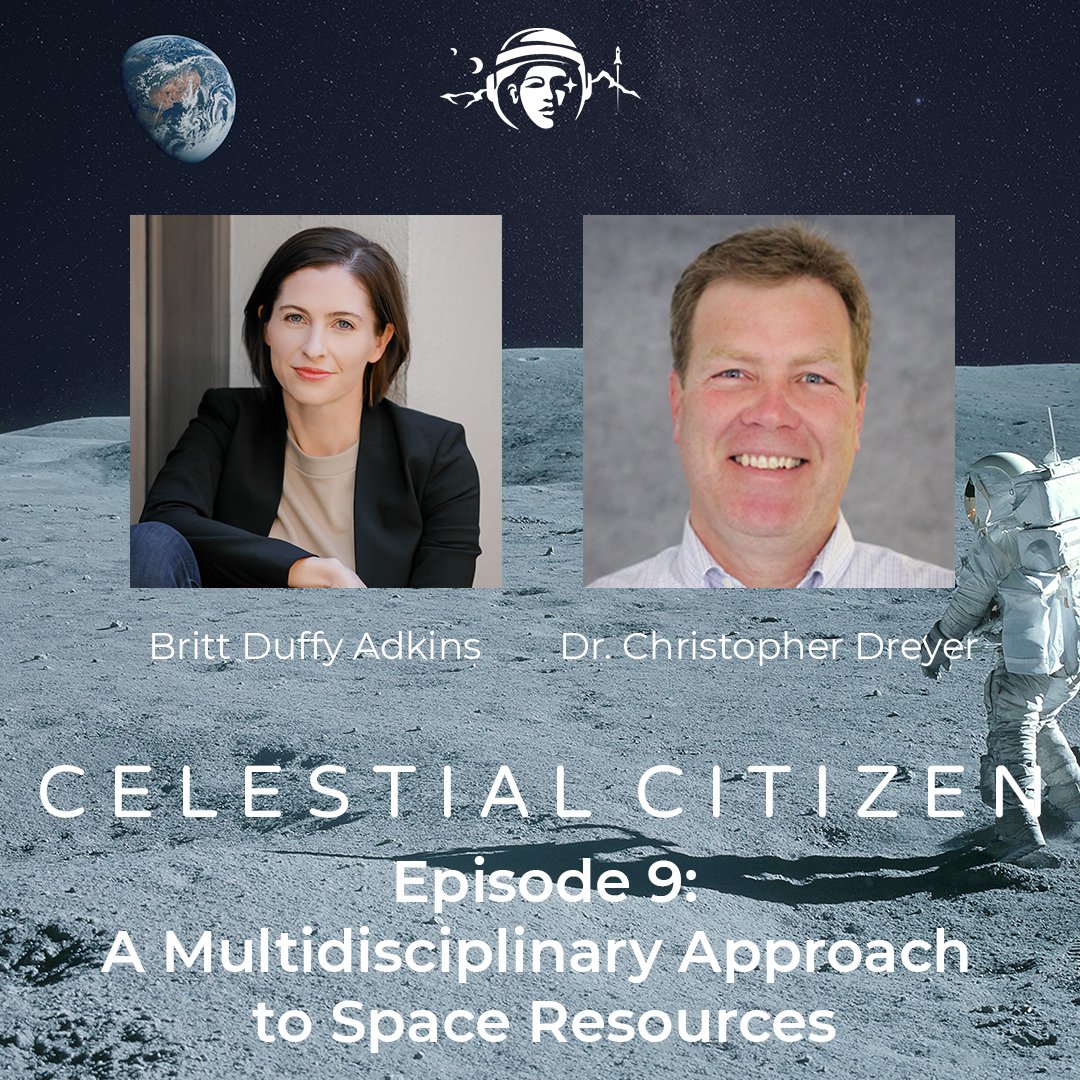 #NewEpisode of #CelestialCitizenPodcast w/ <a href="/ChrisSciEng/">Chris Dreyer</a>, professor and co-founder of the Space Resources Graduate Program <a href="/coschoolofmines/">Colorado School of Mines</a>, available now: apple.co/3snJEmS

#podcast #space #spaceresources #spaceexploration