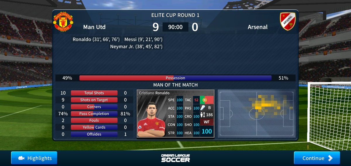 Dream League soccer tweet media