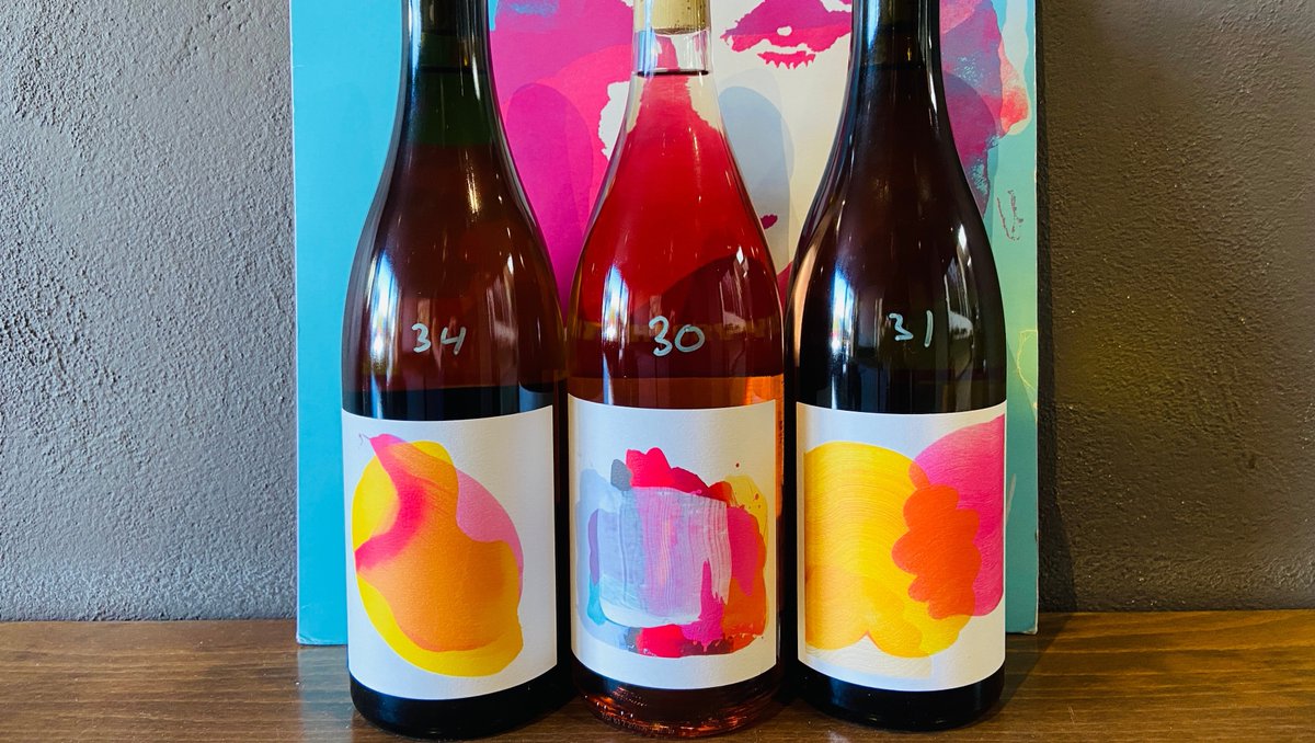 hightreasonsf's tweet photo. New Jolie-Laide wines are here! We only got a case of each, so get 'em before they're gone! 🌸☀️💗 #htmassive #sfwinebars #innerrichmond #winelover #rosé #skincontact #melon #caliwine #wine #jolielaide https://t.co/OOWgS2WVOb