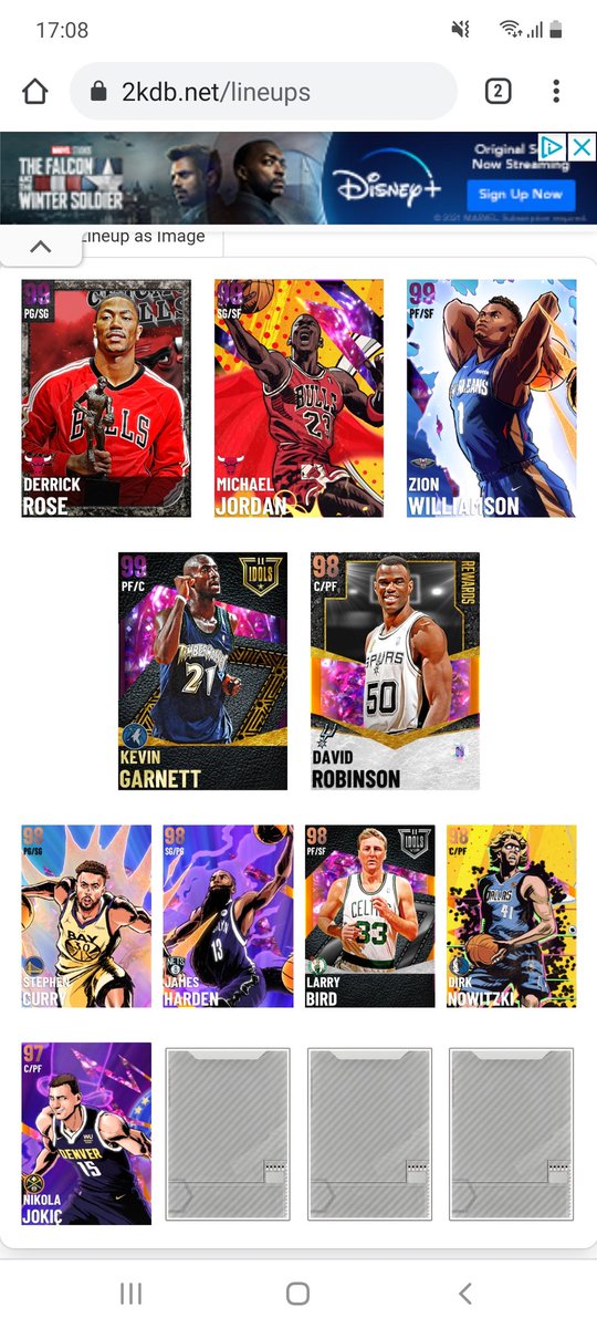 Reece51167914's tweet photo. @gn_skull @NBA2K_MyTEAM Y don't u take a pic of your squad instead of using an app where u can make your "squad players u don't even have ? https://t.co/Zn1vIVID2x