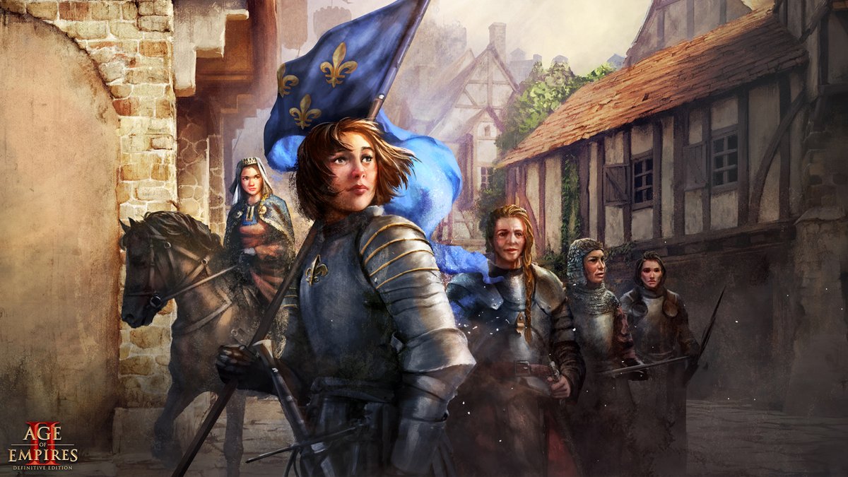 👑 Throughout time, women have challenged expectations and left thundering marks in history. This month, we're bringing some of that to YOU. With new icons, mods, and more, you're bound to resonate with these trailblazers in this WOMEN OF HISTORY event! 👉 ageofempires.com/news/aoe2de-wo…