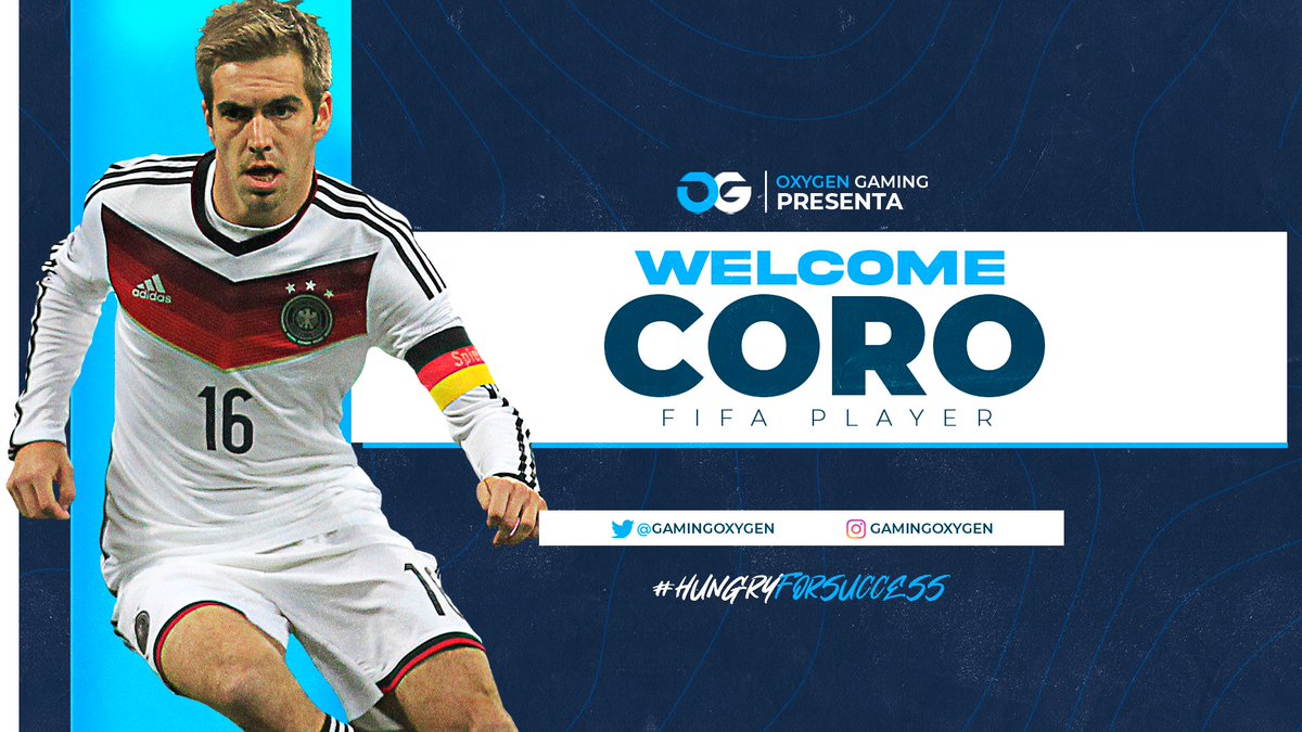 GamingOxygen's tweet photo. #WELCOME | #FIFA21

Nos complace anunciaros las 4 primeras incorporaciones a nuestro equipo de Clubes Pro:

👤 @PabloMM93
👤 @WizzPe
👤 @mmanel__
👤 @DaniCoronado98

Esperamos que disfrutéis de esta nueva etapa y os sintais en casa.

¡Bienvenidos a la familia! 💙 https://t.co/4VZcvOXKgL