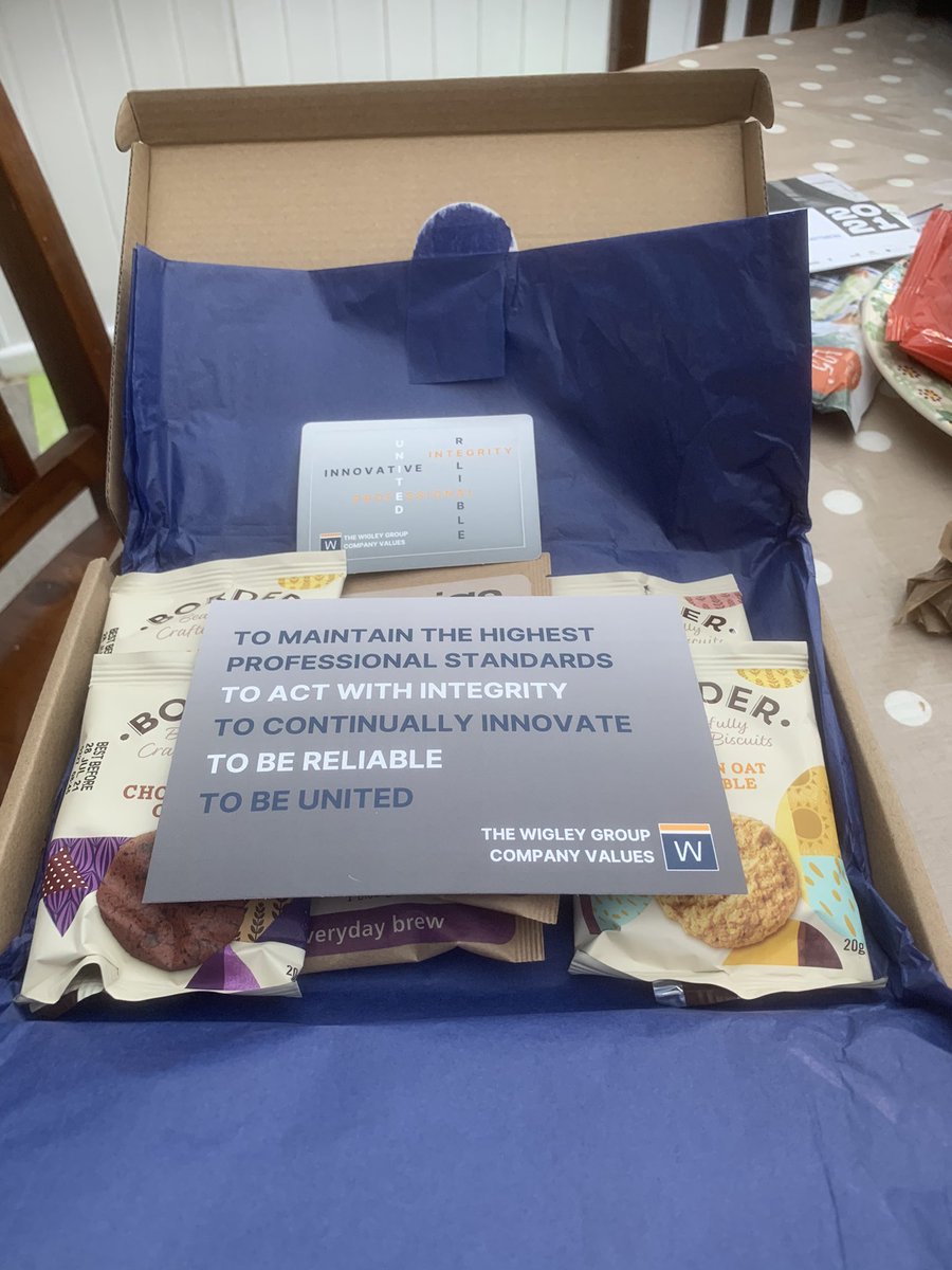AWigleygroup's tweet photo. It’s the thought that counts , that’s why working for the Wigley Group is so special https://t.co/uOHJKemry3
