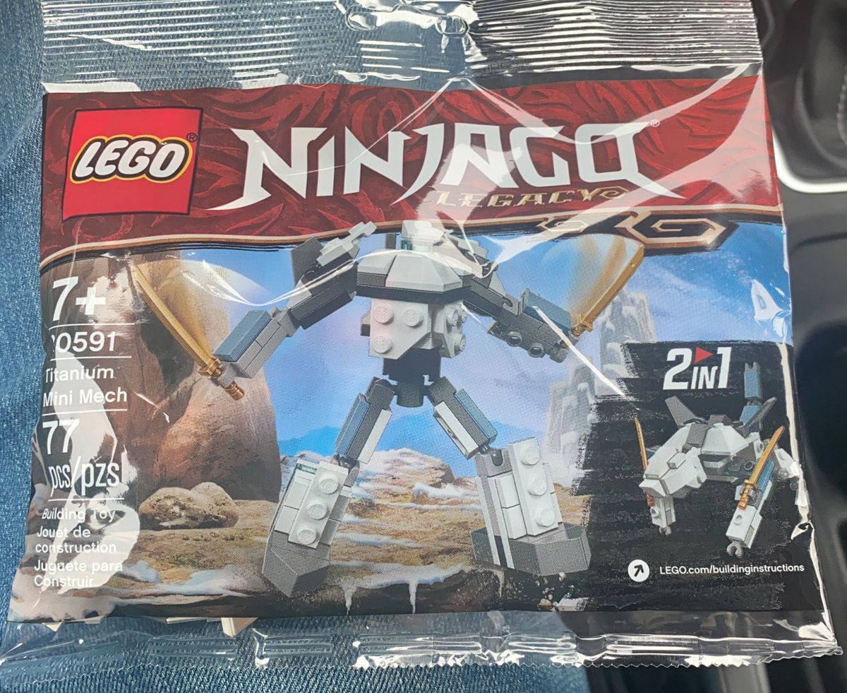 pyty11's tweet photo. April 1st release Ninjago poly bag. #LEGO #legoninjago @just2goodYT @BriqFoundation https://t.co/w91HKJQyn8