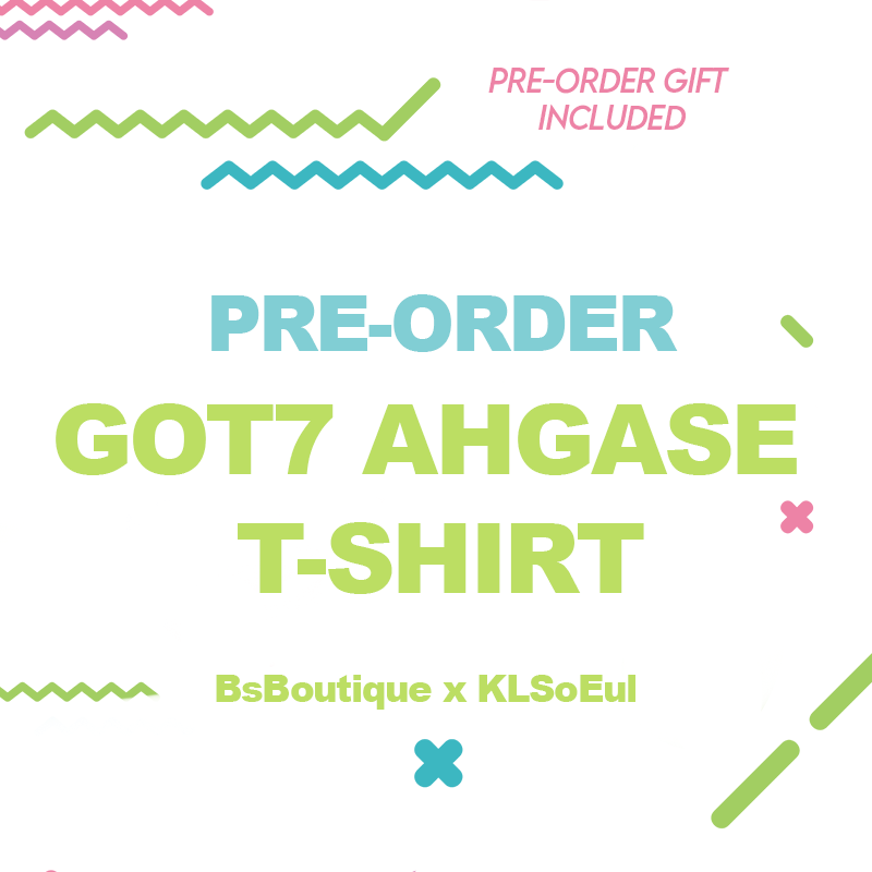 KLSoEul's tweet photo. [PLZ RT]

BsBoutiqueByBritney x KLSoEul Collab:

[📢] GOT7 Ahgase T-Shirt!

Pre-order starts: March 25th 
Pre-Order gift: Moon and star necklace 
*Only accepting USA Orders*
Open for GO

🔗More info 
https://t.co/DeuZDFAQlR

#GOT7 #IGOT7 #Ahgase #GOT7FOREVER #preorder #merch https://t.co/4nqWjQYIGd