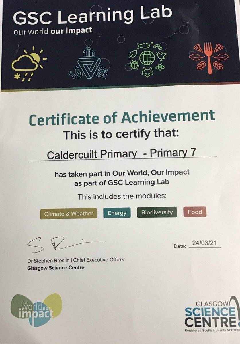 Caldercuilt's tweet image. Thank you @gsc1 Primary 7 have thoroughly enjoyed learning all about Climate, Weather, Biodiversity, Food &amp;amp; Energy this term. We are so passionate about Climate Change &amp;amp; the impact it has on our world that we made our own action plan! 🌍🌋🏞🏔 #cpsloveslearning #GSCLearningLab