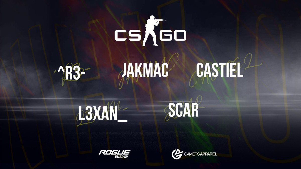 Nihilo_eSports's tweet photo. CS:GO Roster Update:

🇬🇧 @ReganG_ 
🇬🇧 @JakMacCSGO 
🇬🇧 @casti3l__ 
🇬🇧 @alexdib____ 
🇬🇧 @scar__Ben 

#UpTheNihilo https://t.co/OHlD5N5cnb