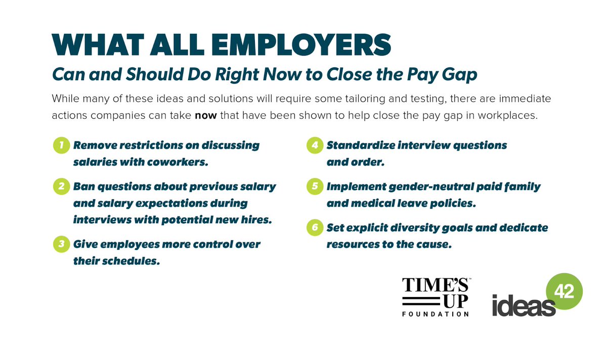 alysiareiner's tweet photo. Every day should be a day to work towards closing the pay gap. #EqualPayDay . @TIMESUPNOW https://t.co/T41ttxOq2r
