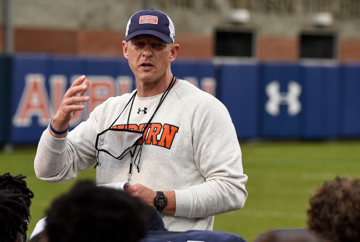 AuburnFootball's tweet photo. Work, hard work. 😤 https://t.co/dpupxV37ss
