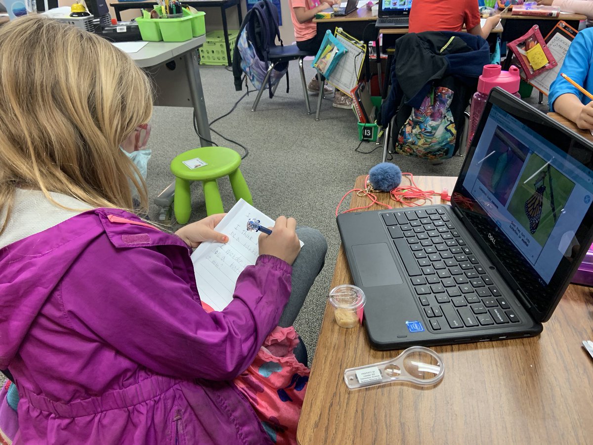 hhoffman512's tweet photo. Some caterpillars joined us this morning! My little scientists were busy researching, taking notes and making predictions. https://t.co/rgvq8nSglx