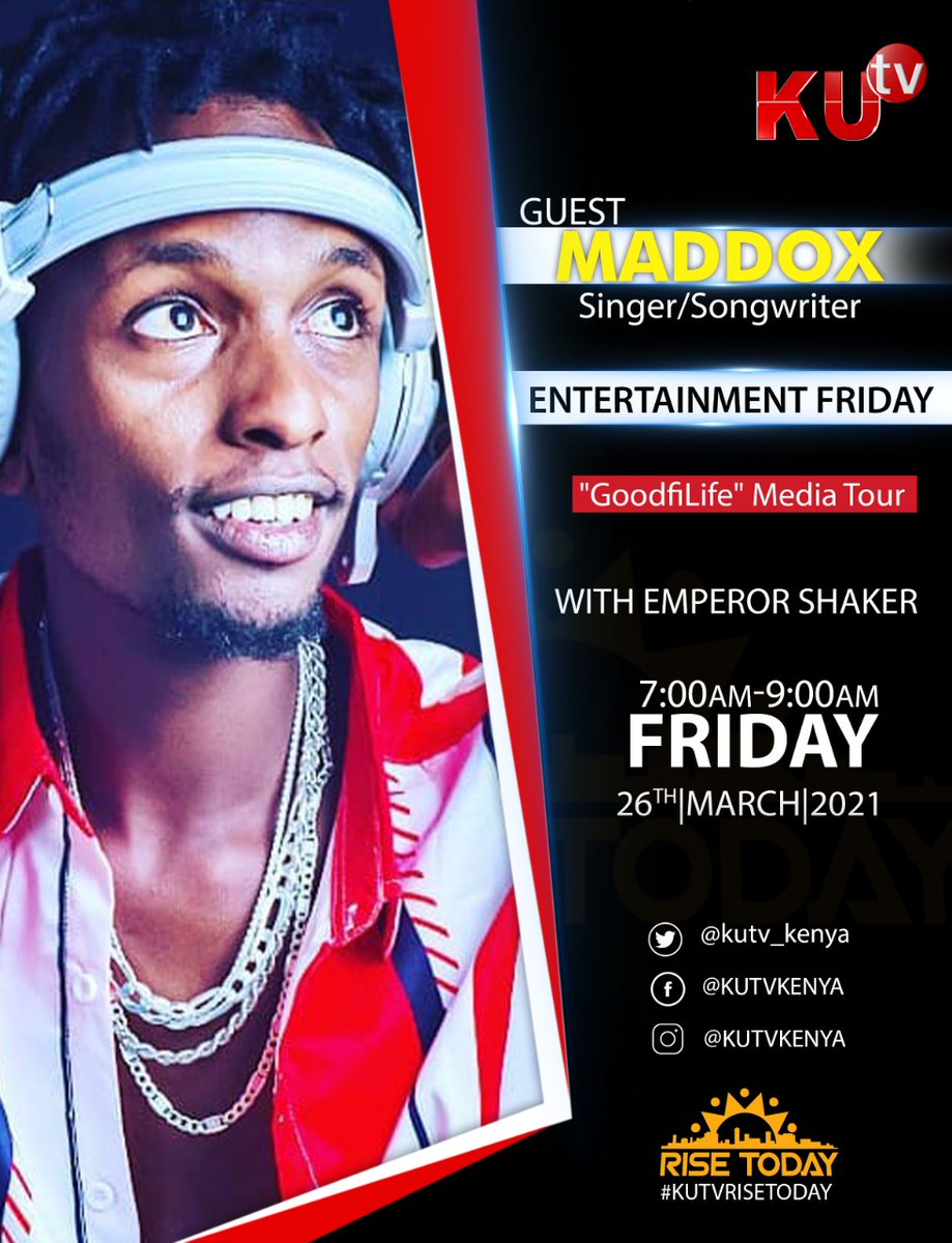 Ashakerde's tweet photo. Tomorrow is a gengetone typpa show. Join me on @kutv_kenya as we dissect the music movement.
#TeamWeekendi https://t.co/9mQ0pKxOWP