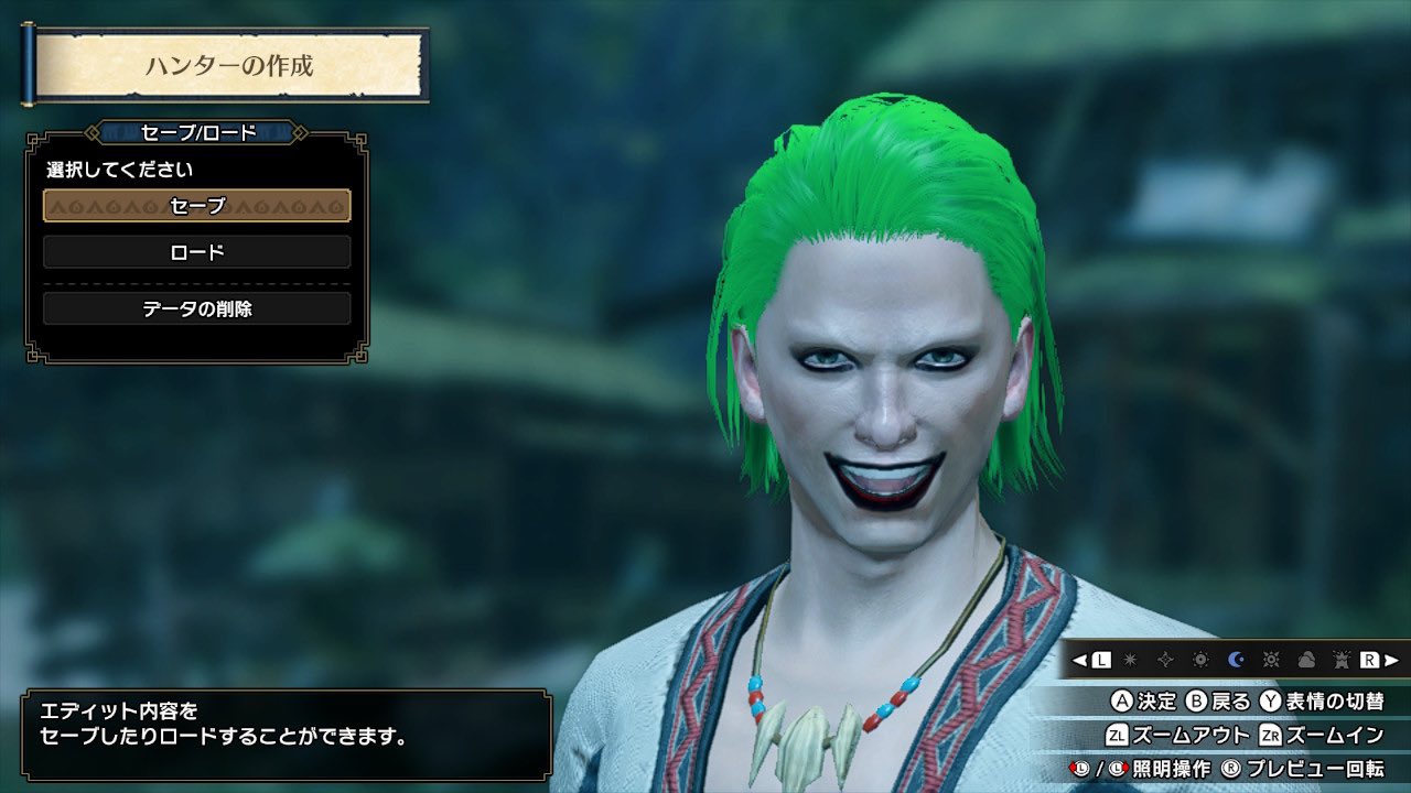 Nego やっと出来た モンハンでもjoker モンハンライズ キャラメイク T Co 5tshutely2 Twitter
