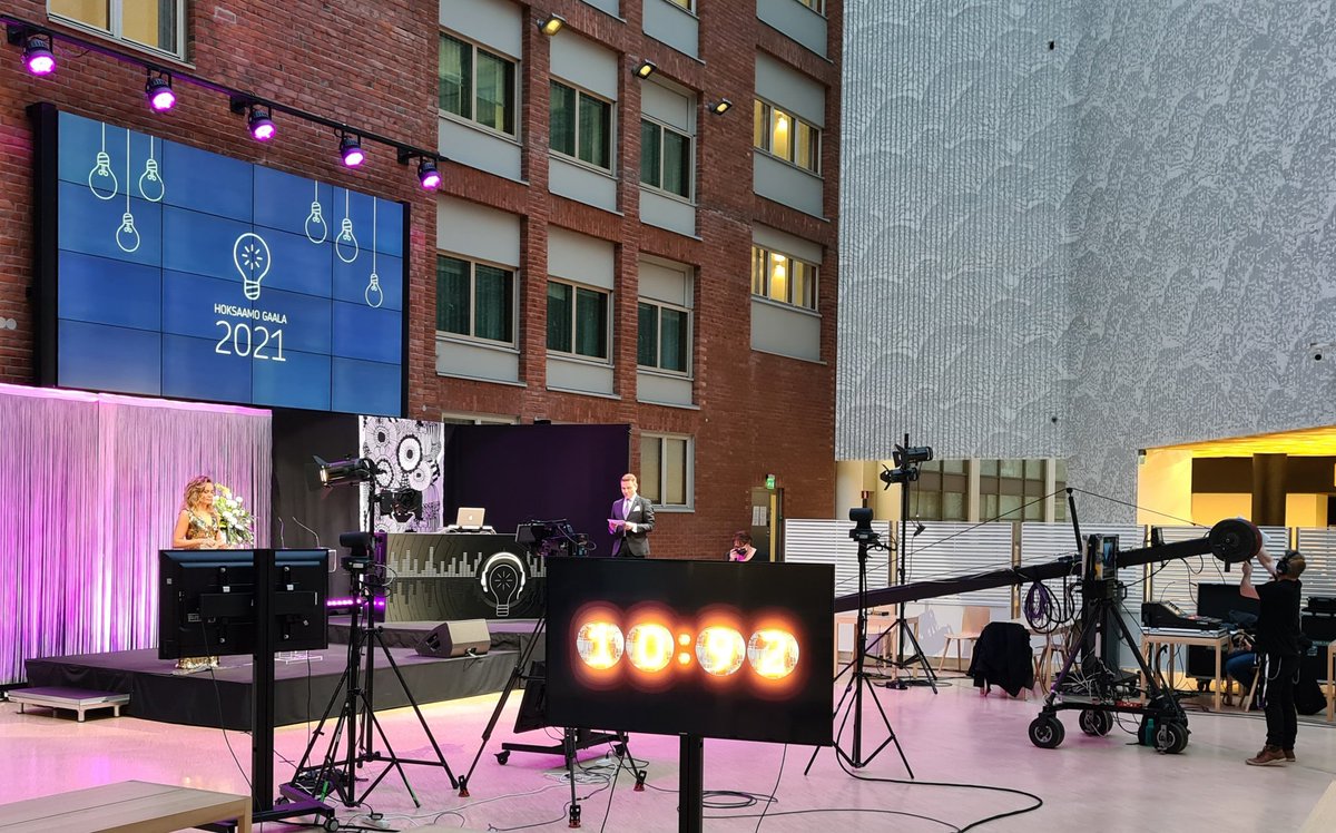 Hoksaamo-gaalassa palkitaan @OP_Ryhma parhaat ideat ja innovaatiot. 2500 ideaa ja 800 hoksaajaa vuonna 2020! Gaala tietysti virtuaalisesti tällä kertaa, mutta huippufiiliksillä! Onnea voittajille!