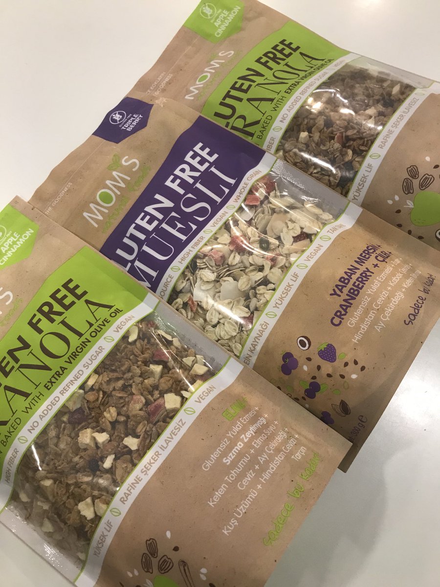 tatli_firin's tweet photo. Glutensiz Granola��larımız bitmişti, tekrar geldi. İlginize teşekkür ederiz. #granola #glutensiz #glutenfree #vegan #veganfood #tatlıfırın #glutensizsimit #karabuğday #karabuğdayekmeği #glutensizekmek #sahrayıcedit https://t.co/526ofvxmOo