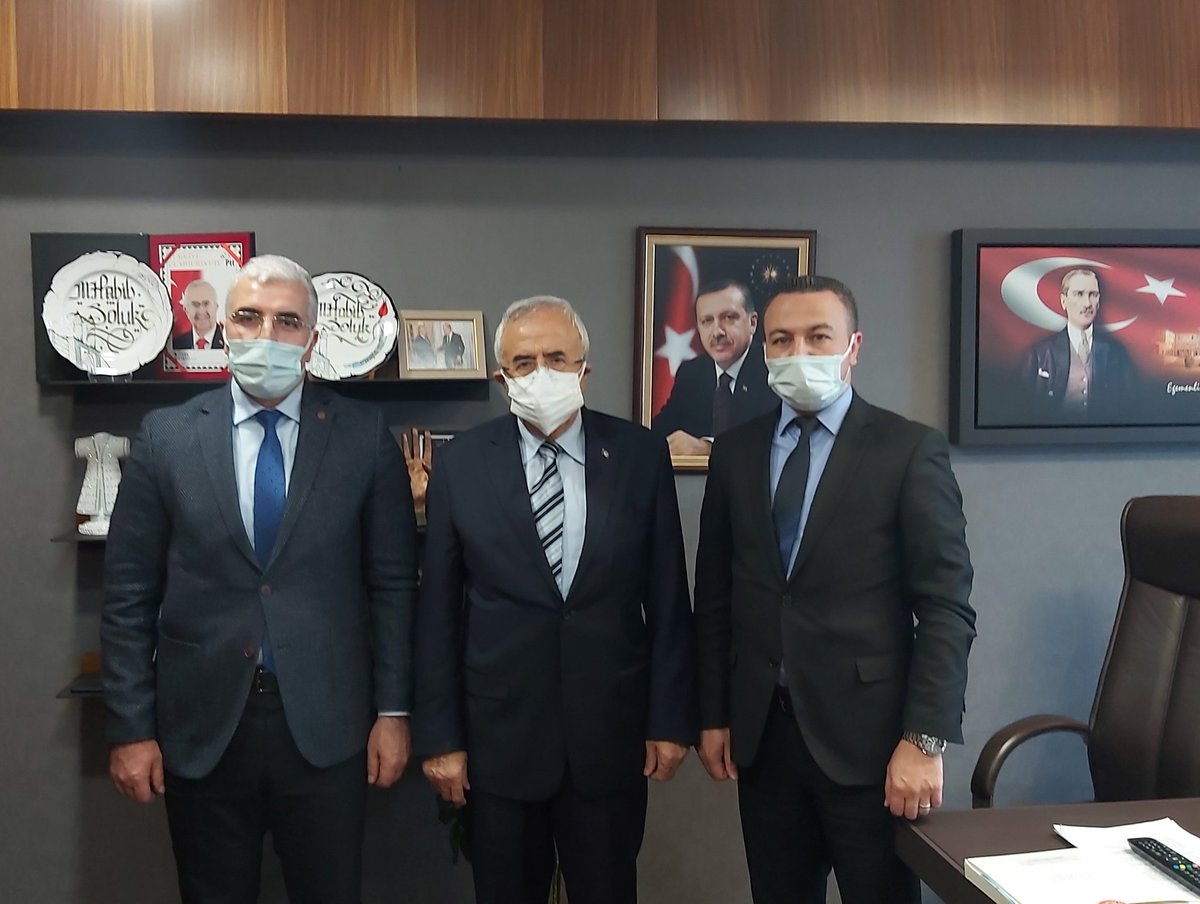 TURASAŞ Bölge Müdürü Atanur Karadağ ve Bölge Müdür Yardımcısı Yusuf Tecer’i Gazi Meclisimizde misafir ettik.  
Nazik ziyaretleri için teşekkür ediyorum.