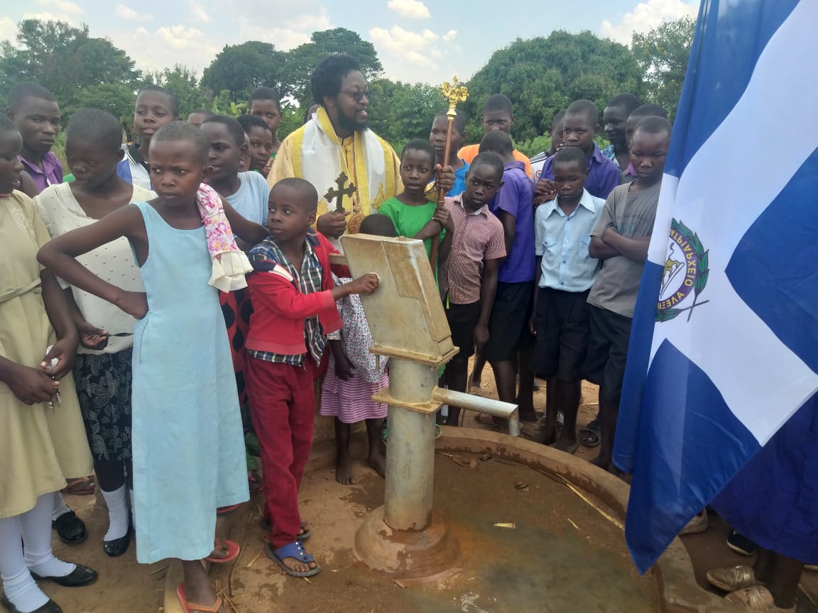 Orthodox_ug's tweet photo. Celebration of the feast of the #Announciation of the most venerable #Theotokos and the celebration of the #Greek #Independence day at the Announciation parish in Nakyaka , Eastern Uganda led by His Grace Bishop Silvester Kisitu of Gulu and Eastern Uganda. #liveorthodoxy #Greece https://t.co/HtnA9jWhB6