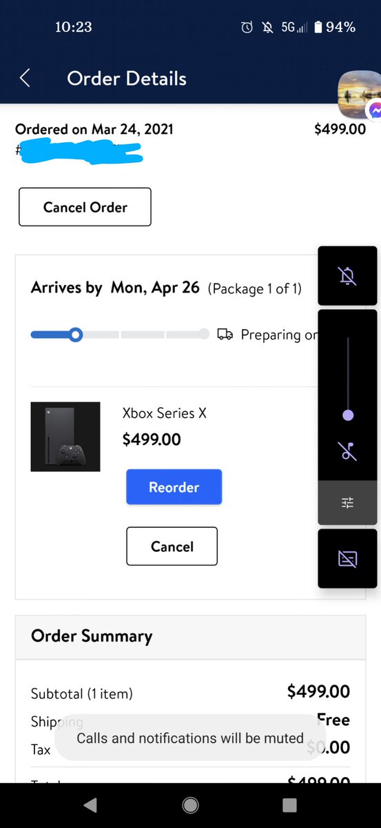 Teddy110312's tweet photo. @BotConsoles So, if it's at this point, am I golden? Or is there still a chance it could get canceled? https://t.co/iSk3xWE4gO