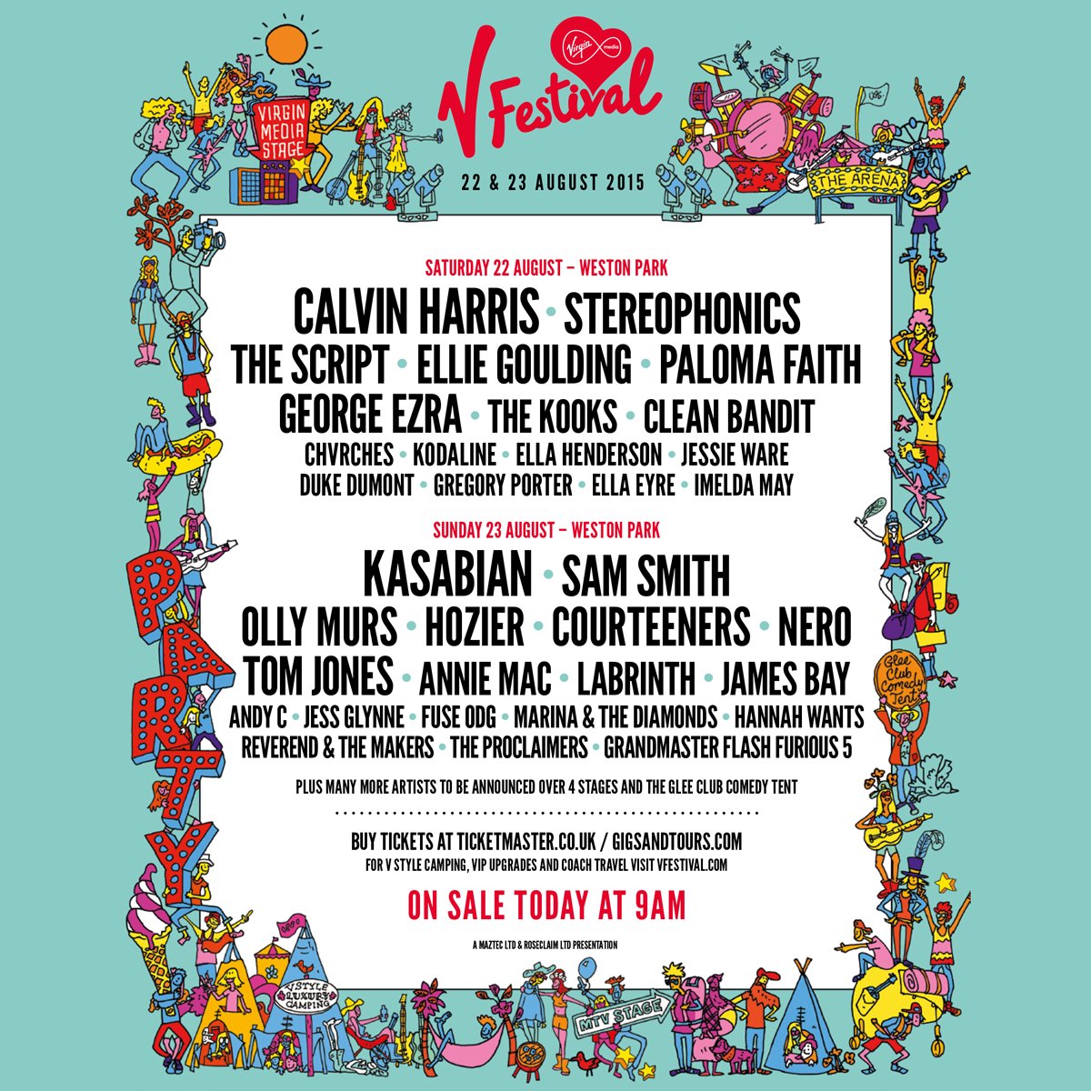 TourDesignLDN's tweet photo. #tbt to our #festivalarchives #VFestival 2015. We worked on this former giant of a #musicfestival almost every year since its inception in 1997-2017 for our joint clients #SJMConcerts @gigsandtours and @MetropolisMusic  #TourDesignLondon #graphicdesign #saveourvenues https://t.co/XCwNgEmE4b