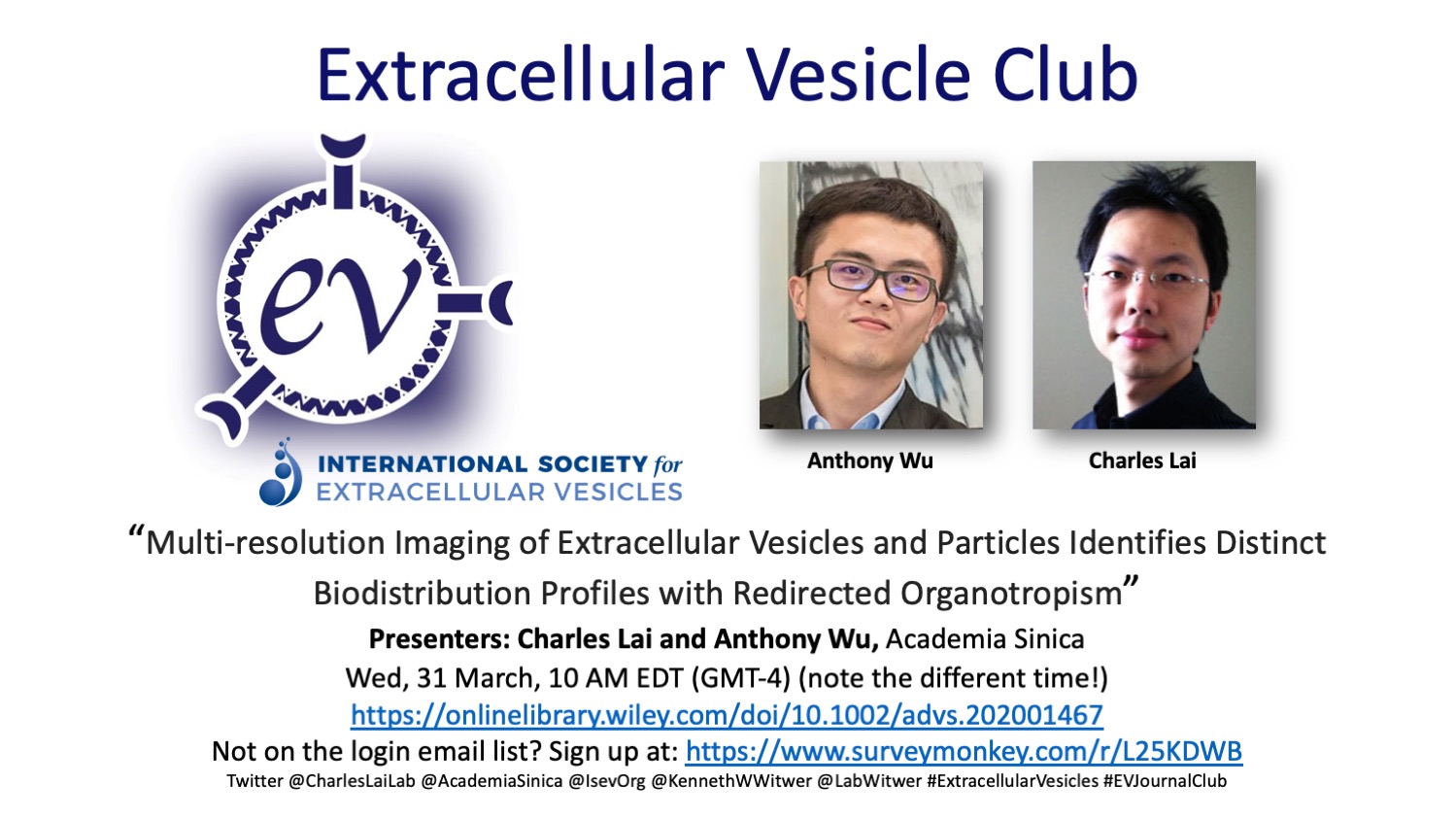 Kenneth W Witwer (he/him) on Twitter: 