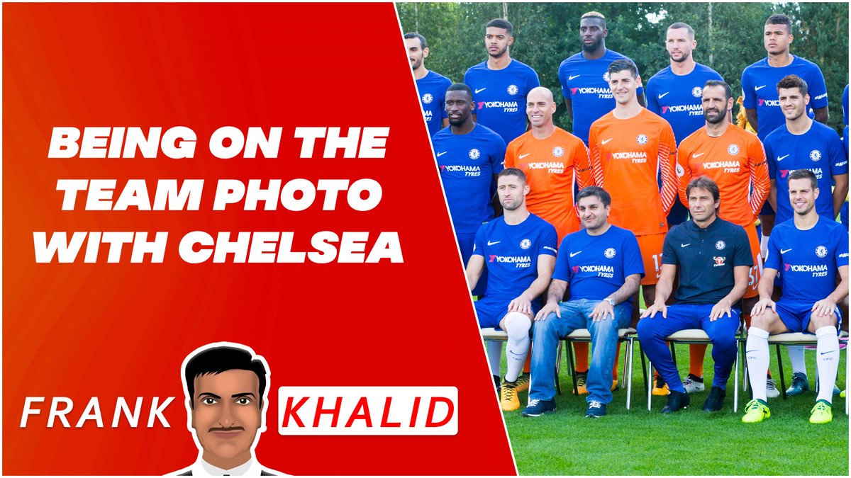 In 2017, I was invited to be a part of the Chelsea team photo. It was a day I will never forget! Here is the story, how it happened.

youtu.be/Gh_IuOsKqQc