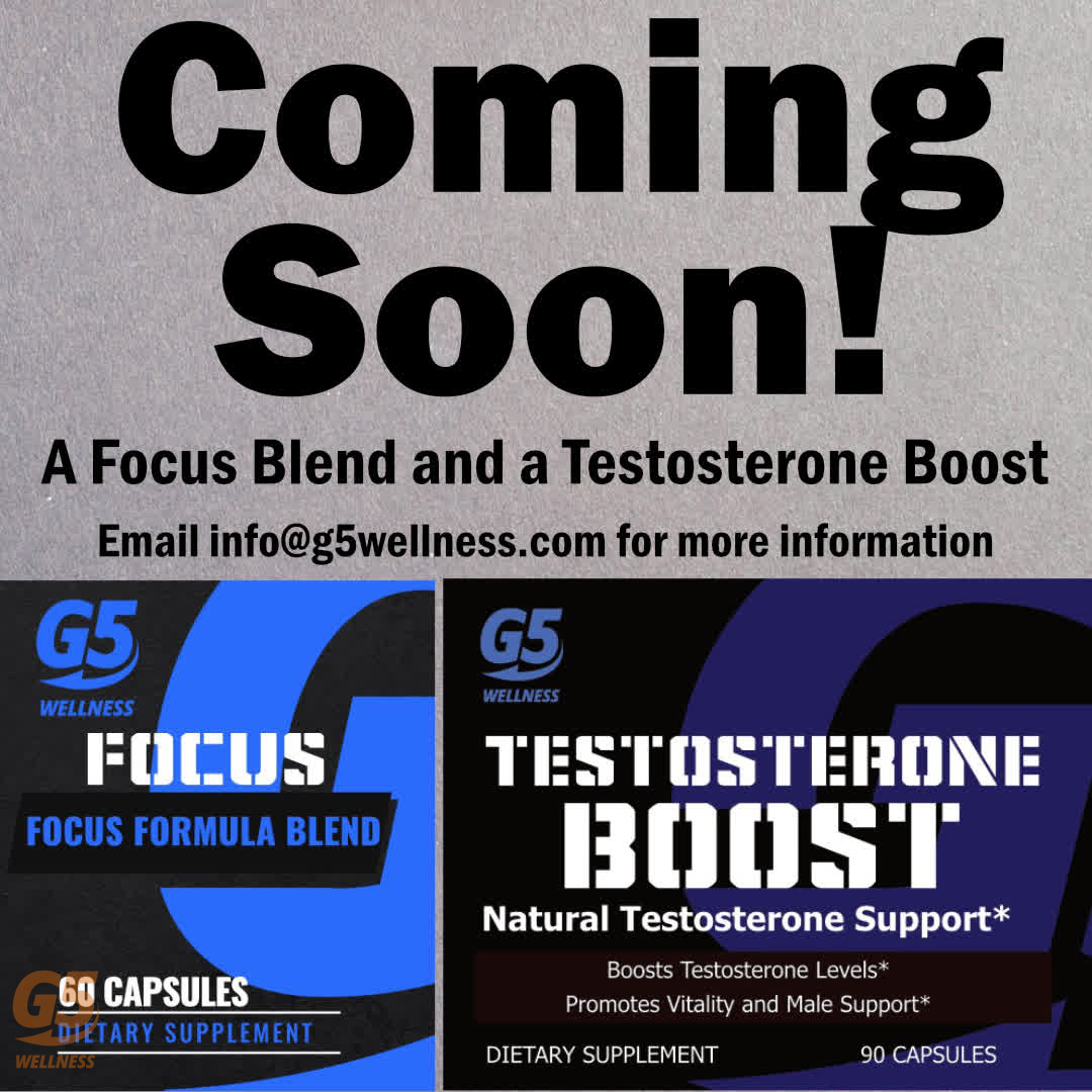 G5Wellness's tweet photo. A few new products are ready to go - Testosterone Boost and a Focus Blend.
We are in the final stages of labeling and stocking them for shipments.
#menshealth #focus #focusblend #testosterone #health #concentration https://t.co/82K0b1RfK8