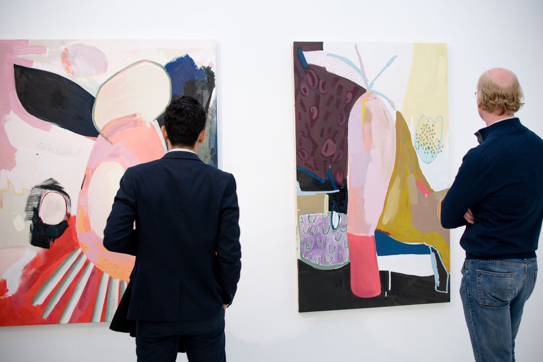 Plongée dans l'univers sensible et captivant de l'#artistevisuelle Geneviève L'Heureux où la répétition et les motifs sont signe de vie. 🌱🎨 Entrevue par ici : souslafibre.com/article/genevi… #peinture #artvisuel #Montréal #culture