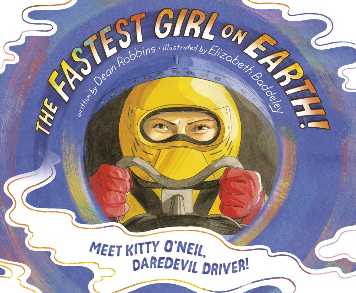 So proud that my picture-book portrait of daredevil driver Kitty O’Neil, THE FASTEST GIRL ON EARTH, is in @CBCBook’s #DisabilityAwarenessBooks Showcase! See here for all the wonderful titles: bit.ly/2QMGGc8 #CBCShowcase #kidlit