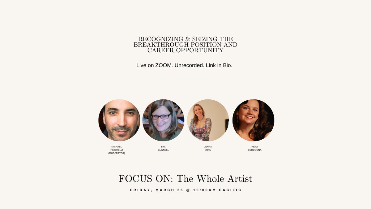 ValleyFilmFest's tweet photo. Our weekend of #selfcare & #careerwellness panels kicks off tomorrow! #FREE #linkinbio. Join #BDGunnell @JennaSuru #HeidiBordogna and #MichaelPiscitelli (@PathOfTheDaff) as they walk us through how to recognize career opportunities. #liveonzoom #unrecorded #noreplay #VFF21 https://t.co/Uul0a5Ngha