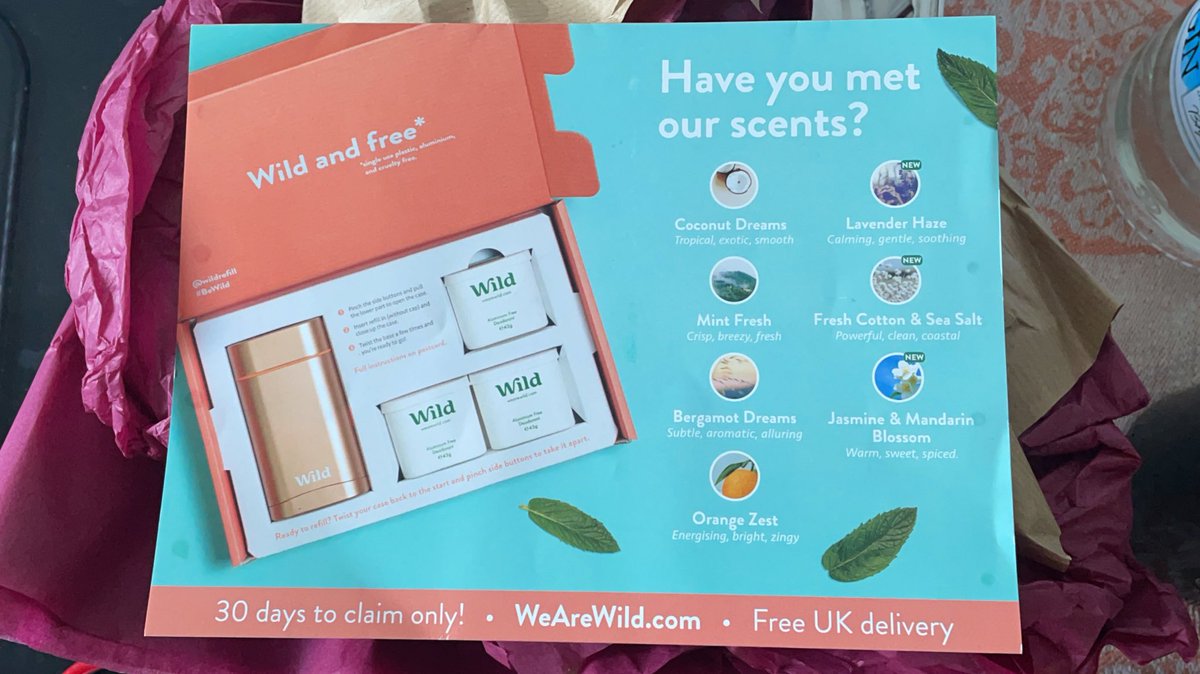 refukuthi's tweet photo. @WildRefill I’m so disappointed to have received unsolicited mail advertising from you guys. The whole point is to reduce waste. I wonder if  you really understand your customers #lesswaste #zerowaste https://t.co/GmVvHExNOi