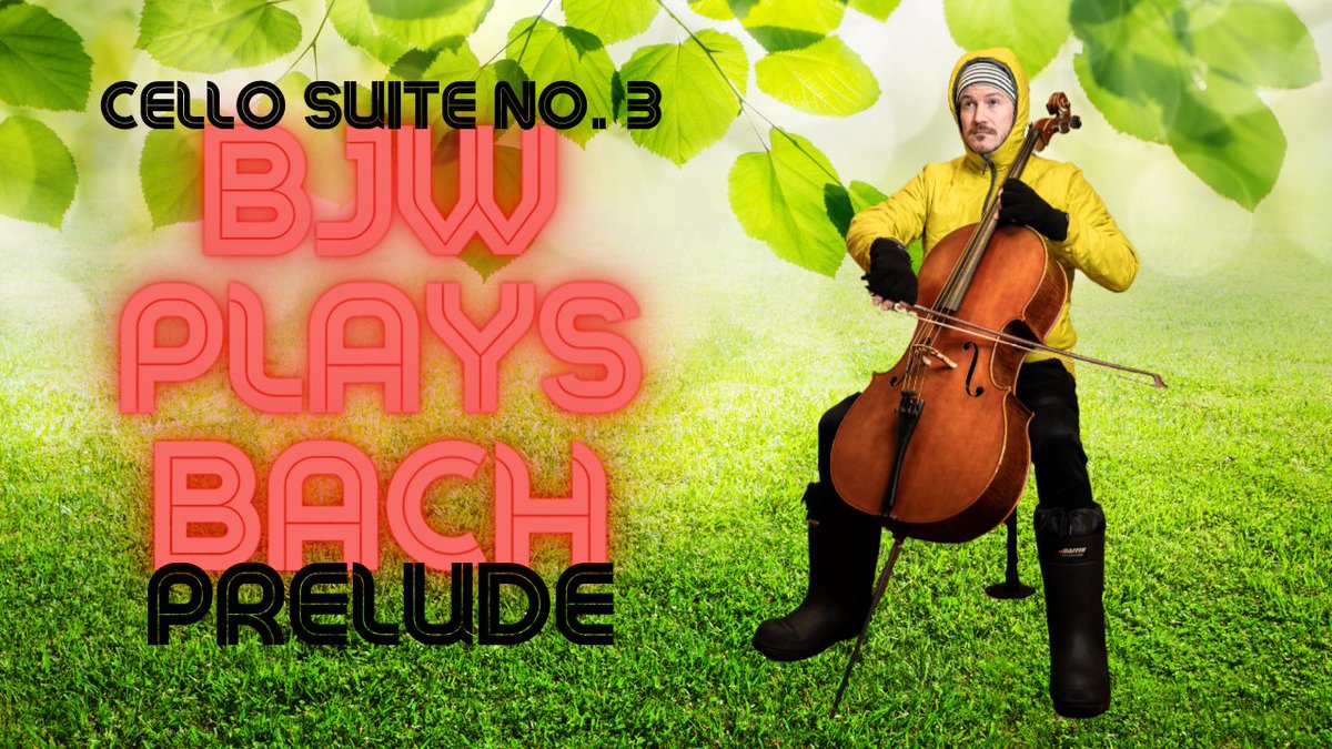 Major ( C ) Upgrade!  
Such luxury... this is the third Suite that I'm staying in this month 😎  Come have a look!!! 
youtu.be/AVOmrZvBru8 

#BJWplaysBACH #cellobrendan #JSBACH #cello #cellosuite