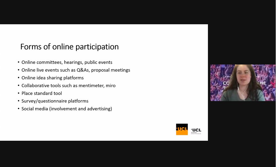 GlassHouseCLD's tweet photo. .@BartlettUCL students are now sharing their initial research in regards to digital participation, and tools such as @MiroHQ, @Zoom and @Mentimeter. #GHCoDesign #GlassHouseEvents https://t.co/hFGrbO1C3H