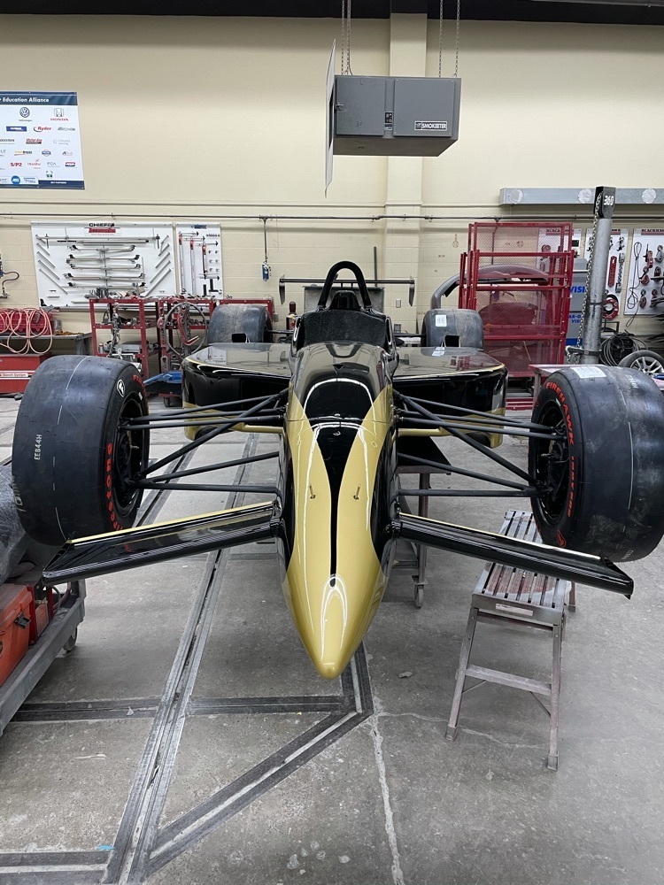 WCC_Warren's tweet photo. Our Collision Repair students have almost completed our WCC Indy Car. It looks amazing! #ChangeItWCC https://t.co/8WytEHG9fS