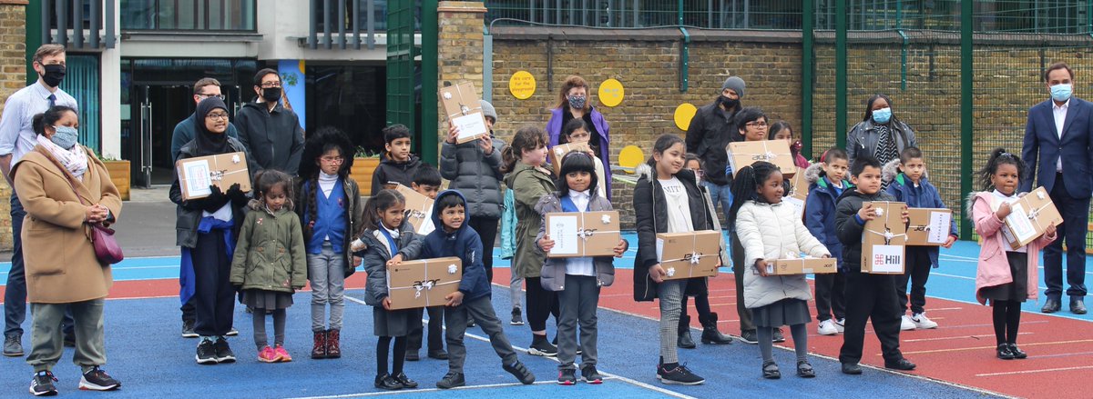 marnerprimary's tweet photo. Some more welcome recipients of internet access and a digital device #marnerstoryofus 
Thank you again to @PoplarHARCA @EastEnd_CF @LETTA_Trust and @TowerHamletsNow https://t.co/MPUlycZ4Gu