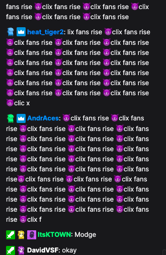 Kanishkraj_'s tweet photo. #ClixFansRise @ClixHimself 's chat https://t.co/9xGRy4EqII