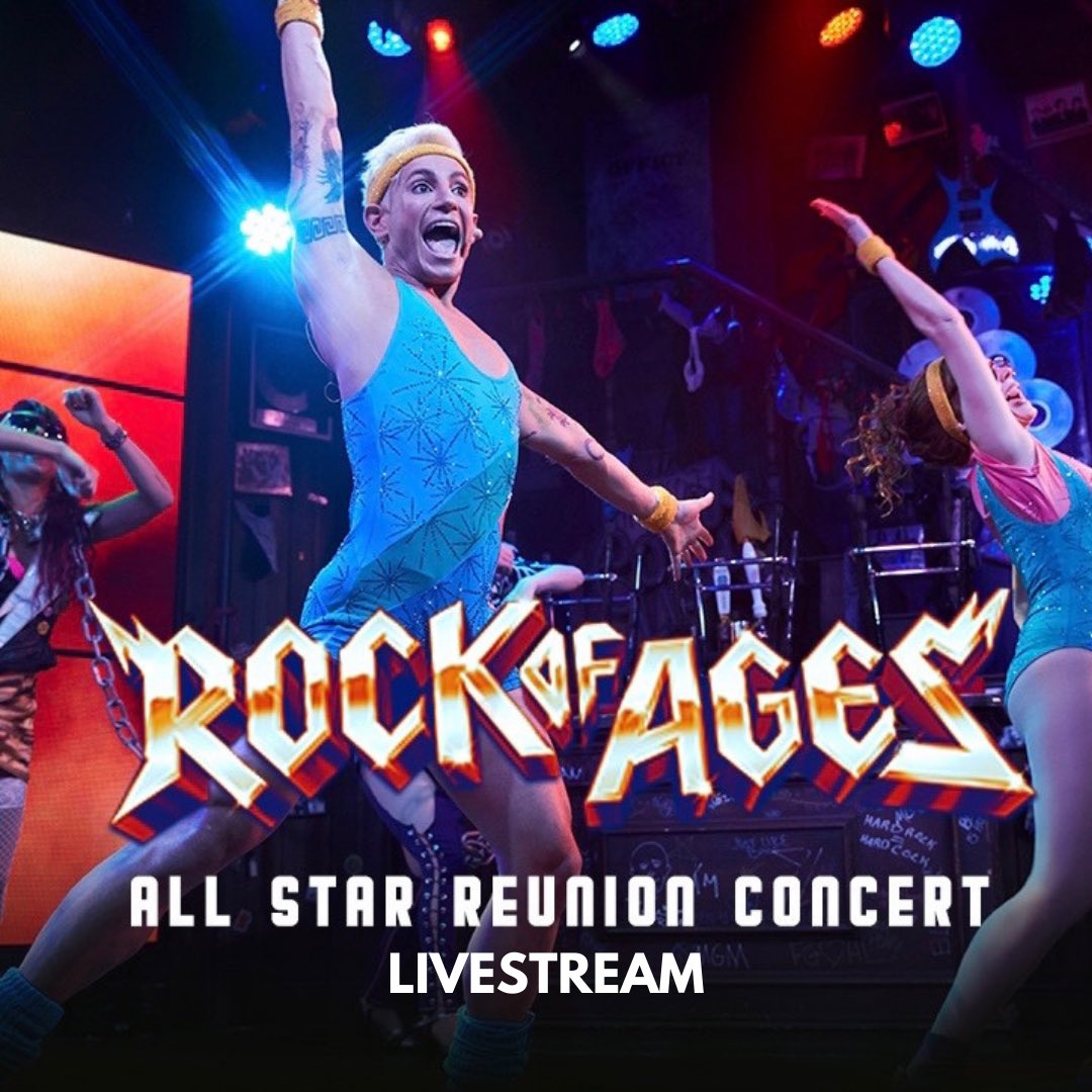 FrankieJGrande's tweet photo. On APRIL 24th @ 8pmEST/5pmPST I will be taking to the stage again for the All-Star LIVE STREAMED @RockOfAges Reunion Concert!🤩🎸I am so unbelievably excited to be bringing this amazing show &amp; music directly into your homes. Get your tickets now at https://t.co/HCZMaMWztU! 🔥❤️ https://t.co/QWiTVUYSiI