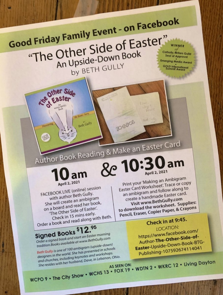3ETH's tweet photo. Good Friday book reading https://t.co/hC5dyWStuv