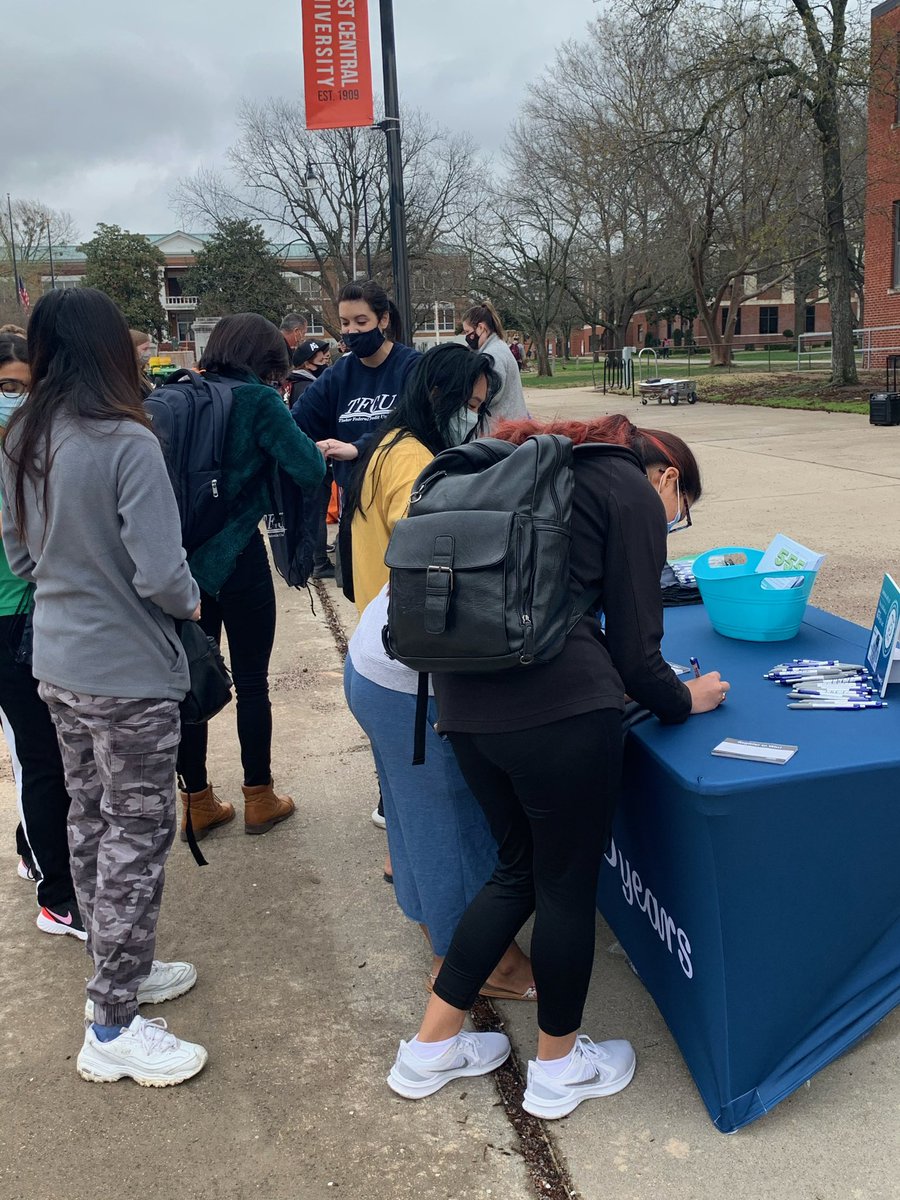 Hey <a href="/ECUTigerUpdates/">East Central University</a>, we’re on campus with goodies for founders day! Stop by our booth and enter to win a $75 gift card. 🤑