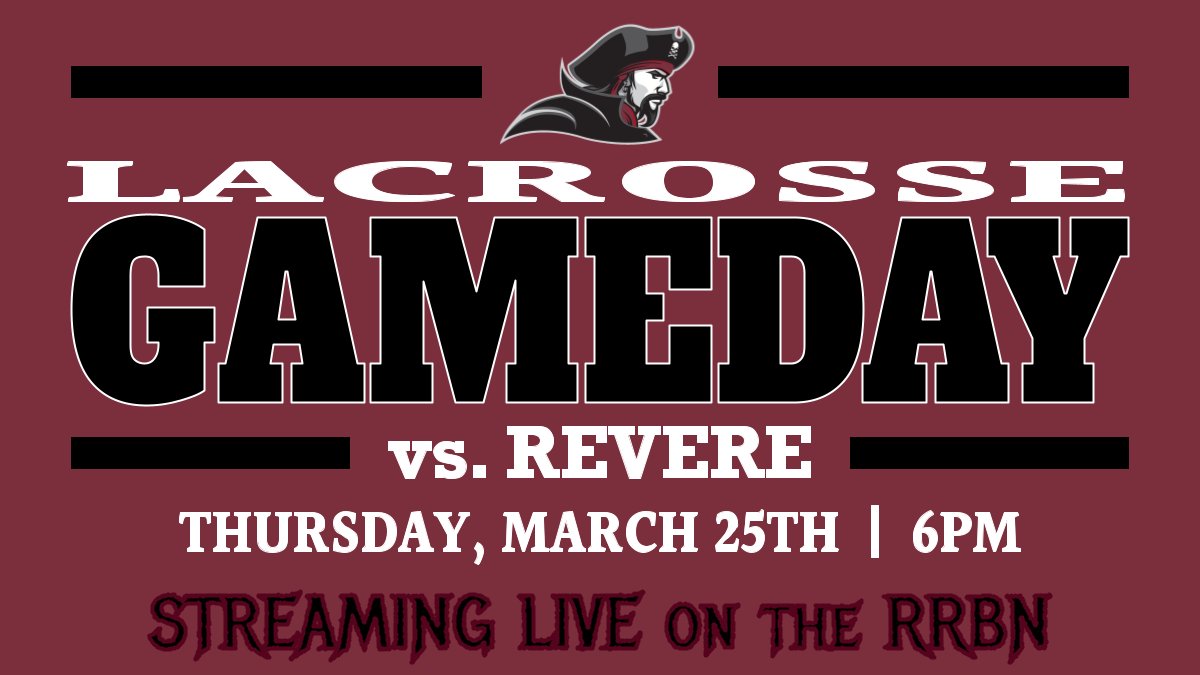 rrhsBN's tweet photo. GAMEDAY! @revereminutemen visit @rivergirlslax tonight! Can't make it? The #RRBN has you covered! Opening draw is scheduled for 6pm: https://t.co/MoYEDP49sD
#rrhs #VarsityOnly #PiratePride #LAXLife https://t.co/aBsIf2JGrr