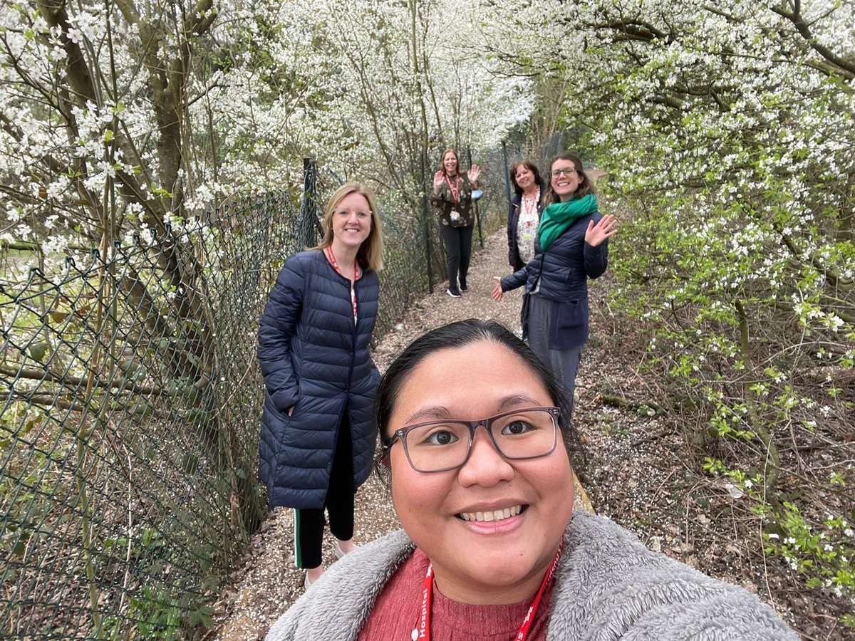 Victoria Cuthill MSc RN 💙 (@vickycuthill) on Twitter photo Our lunchtime walk amongst the blossom (socially distanced of course!), inspired by the vital <a href="/LNWH_wellbeing/">LNWH Health & Wellbeing</a> team <a href="/LNWH_NHS/">London North West University Healthcare</a> <a href="/BowelsOfStMarks/">St Mark's Hospital Foundation</a> <a href="/PolyposisRegUK/">Polyposis Registry 🧬</a> @StMarksFCC Our lunchtime walk amongst the blossom (socially distanced of course!), inspired by the vital <a href="/LNWH_wellbeing/">LNWH Health & Wellbeing</a> team <a href="/LNWH_NHS/">London North West University Healthcare</a> <a href="/BowelsOfStMarks/">St Mark's Hospital Foundation</a> <a href="/PolyposisRegUK/">Polyposis Registry 🧬</a> @StMarksFCC
