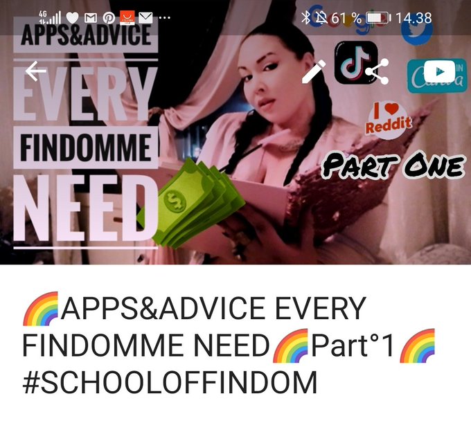 New NastyVonNette youtube video about apps and some advice Every FINDOMME or FEMDOMME need.  ❤️👑🌈WATCH🌈👑❤️ https://t<a href="/tag/prodomme"class="tags"><span>#prodomme</span></a><a href="/tag/fetishist"class="tags"><span>#fetishist</span></a><a href="/tag/findomgoddess"class="tags"><span>#findomgoddess</span></a><a href="/tag/finnishmodel"class="tags"><span>#finnishmodel</span></a>