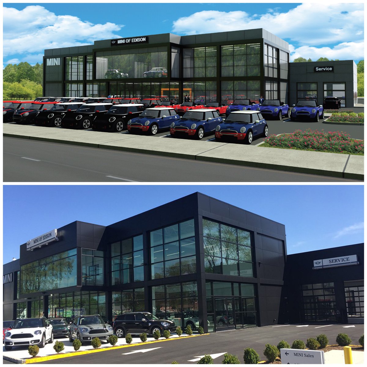 REDCOMLLC's tweet photo. From concept to completion, REDCOM is the design-build expert for the job! We were able to bring our Open Road Mini project in Edison, NJ, from the rendering to a completed dealership.
Click on the link below for more information:
https://t.co/tsgmvCM4aL
#NJDesignBuild #Mini https://t.co/v0wOcX91HK