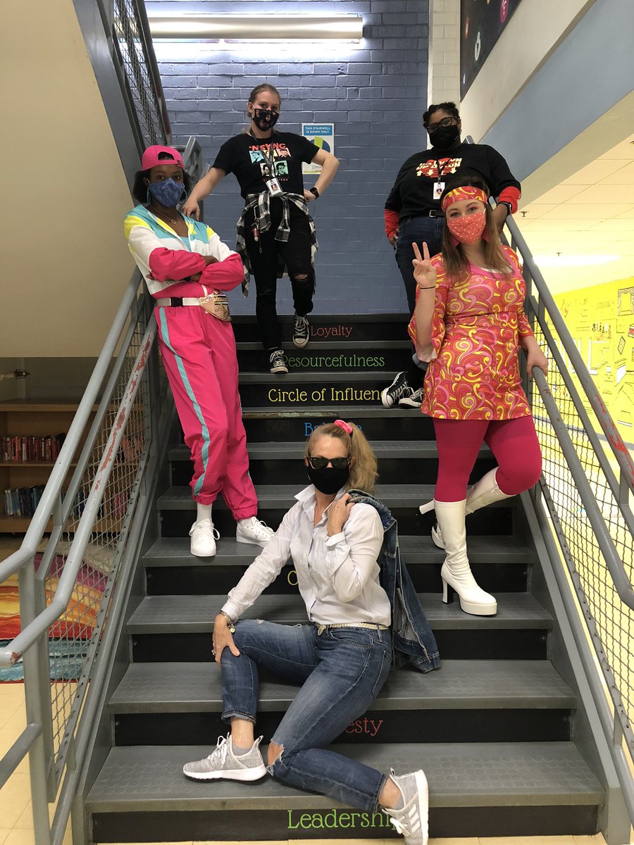 HairstonTeaches's tweet photo. Day #3: #CMMSTeamSpiritWeek
Whatโs Your Favorite Decade?
Can you guess ours? ๐ค
#TeamLead6th @CMMS_Culture
@CMMSCougars #WeAreCarroll https://t.co/OU2TVAzk4Y