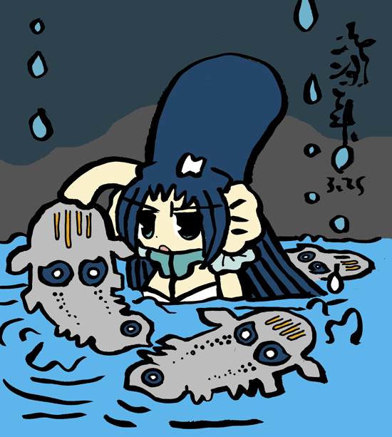 #毎日造物大女王さま あらしのさかな 