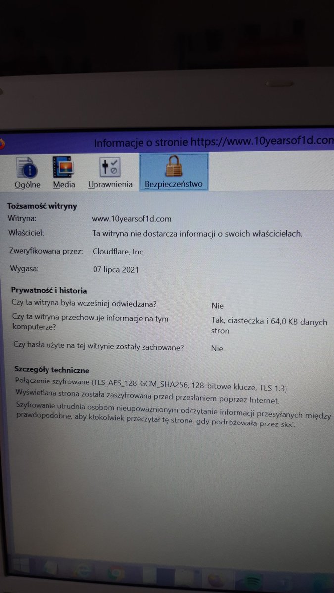 nie chce zapeszać itp ale sprawdzalam tą stronę 10yearsof1d (zbadaj źródło strony czy cos) i tam było napisane że strona aktywna jest od 23 lipca 2020 a wygasa 7 lipca 2021