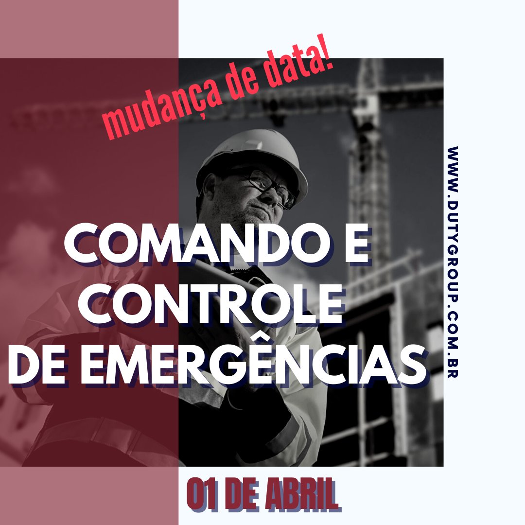 Duty_Group's tweet photo. MUDANÇA DE DATA!

Se inscreva para mais um treinamento inteiramente ON-LINE e ao vivo com nosso diretor e instrutor @rubenscperez
.
Aproveite e garanta sua vaga!
⠀
As vagas são limitadas.
.
#dutygroup #dg #cursoonline #curso #online #sorocaba #rubensperez https://t.co/hec1vcmRH1
